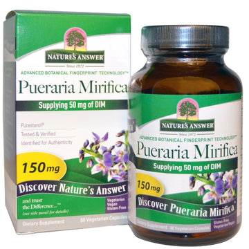 Nature's Answer, Pueraria Mirifica, 150 mg, 60 Vegetarian Capsules