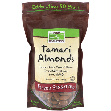 Now Foods, Real Food, Tamari Almonds, 7 oz (198 g)
