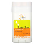 Earth Science, Natural Deodorant, Liken Plant, Unscented, 2.45 oz (70 g) - The Supplement Shop