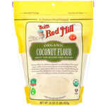 Bob's Red Mill, Organic Coconut Flour, Gluten Free, 16 oz (453 g) - The Supplement Shop