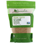 Kevala, Organic Toasted Sesame Seeds, Unhulled, 16 oz (454 g) - The Supplement Shop