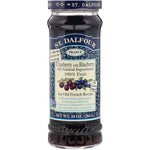 St. Dalfour, Cranberry with Blueberry Fruit Spread, 10 oz (284 g) - The Supplement Shop