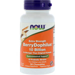 Now Foods, Extra Strength, Berry Dophilus, 50 Chewables - The Supplement Shop