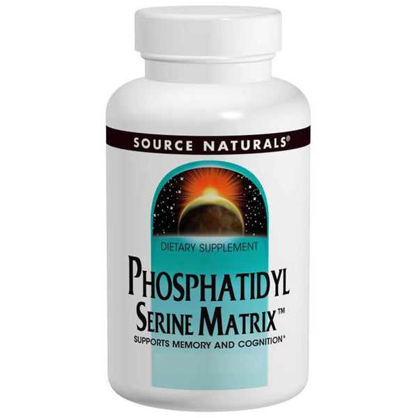 Source Naturals, Phosphatidyl Serine Matrix, 60 Softgels - The Supplement Shop