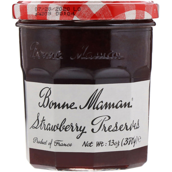 Bonne Maman, Strawberry Preserves, 13 oz (370 g) - The Supplement Shop