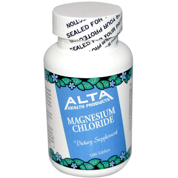 Alta Health, Magnesium Chloride, 100 Tablets - The Supplement Shop