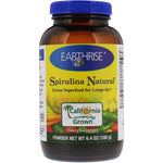 Earthrise, Spirulina Natural Powder, 6.4 oz (180 g) - The Supplement Shop