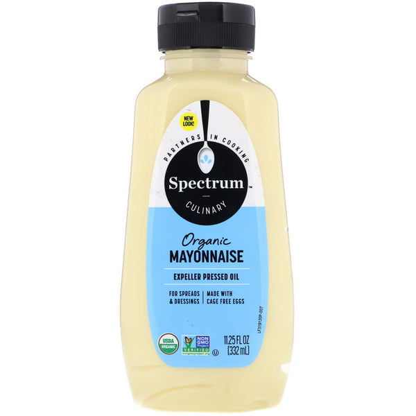 Spectrum Culinary, Organic Mayonnaise, 11.25 fl oz (332 ml) - The Supplement Shop