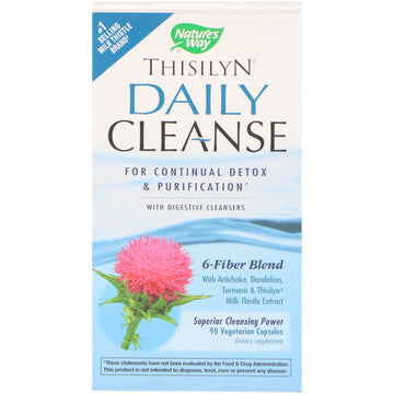 Nature's Way, Thisilyn Daily Cleanse, 90 Vegetarian Capsules
