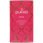 Pukka Herbs, Love, Organic Rose, Chamomile & Lavender Tea, Caffeine Free, 20 Tea Sachets, 0.8 oz (24 g) - The Supplement Shop