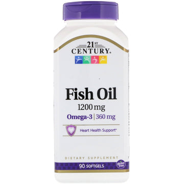 21st Century, Fish Oil, 1,200 mg, 90 Softgels