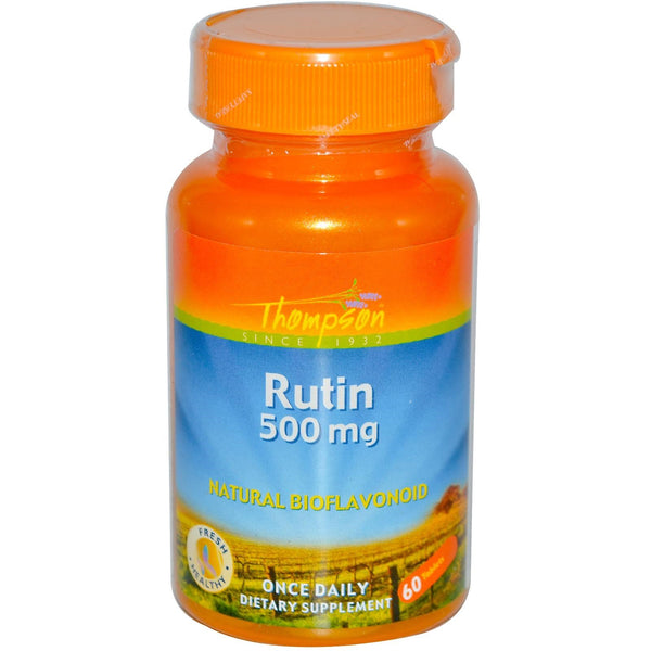 Thompson, Rutin, 500 mg, 60 Tablets - The Supplement Shop