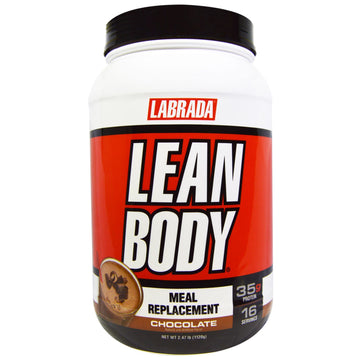 Labrada Nutrition, Lean Body, Meal Replacement, Chocolate, 2.47 lbs (1120 g)