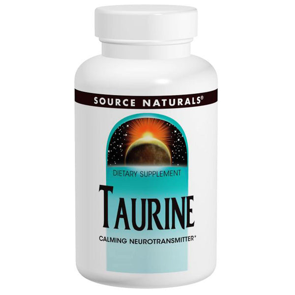 Source Naturals, Taurine, 1,000 mg, 120 Capsules - The Supplement Shop