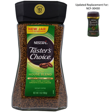 Nescafé, Taster's Choice, Instant Coffee, Decaf House Blend, 7 oz (198 g)