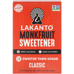 Lakanto, Monkfruit Sweetener, Classic, 3.17 oz (90 g) - The Supplement Shop