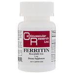 Cardiovascular Research, Ferritin, 5 mg, 60 Capsules - The Supplement Shop