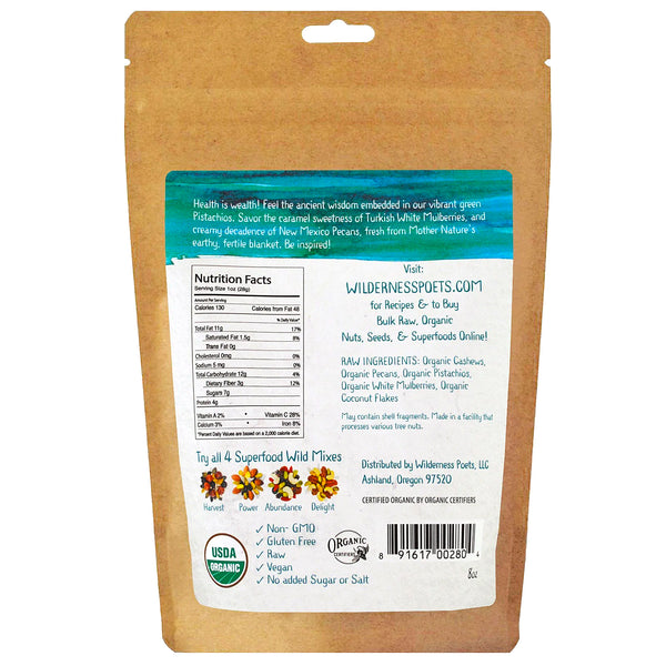 Wilderness Poets, Organic Wild Mix, Song of Delight, 8 oz (226.8 g) - The Supplement Shop