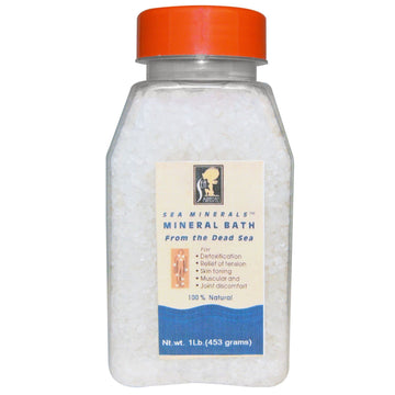 Sea Minerals, Mineral Bath from the Dead Sea, 1 lb (453 g)