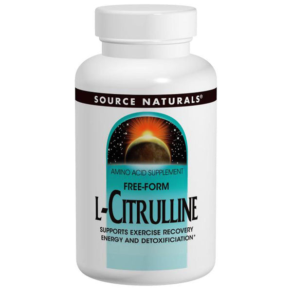 Source Naturals, L-Citrulline, Free-Form, 120 Tablets - The Supplement Shop
