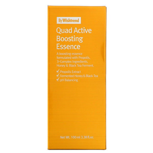 Wishtrend, Quad Active Boosting Essence, 3.38 fl oz (100 ml) - The Supplement Shop