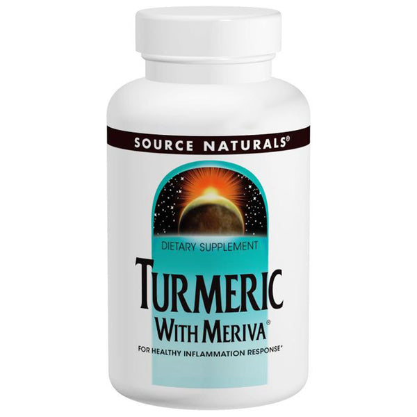 Source Naturals, Turmeric with Meriva, 500 mg, 120 Tablets - The Supplement Shop