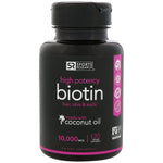 Sports Research, Biotin with Coconut Oil, 10,000 mcg, 120 Veggie Softgels - The Supplement Shop