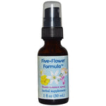 Flower Essence Services, Five-Flower Formula, Flower Essence Spray, 1 fl oz (30 ml) - The Supplement Shop