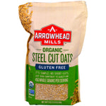 Arrowhead Mills, Organic Steel Cut Oats, Gluten Free, 1.5 lbs (680 g) - The Supplement Shop