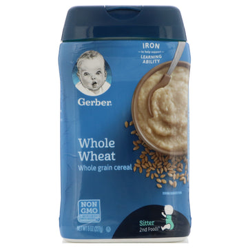 Gerber, Whole Wheat Cereal, 8 oz (227 g)