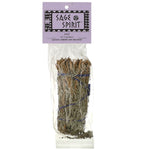 Sage Spirit, Native American Incense, Sage, Small (4-5 Inches), 1 Smudge Wand - The Supplement Shop