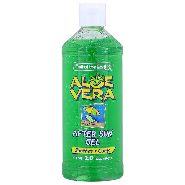 Fruit of the Earth, Aloe Vera, After Sun Gel, 20 oz (567 g) - The Supplement Shop