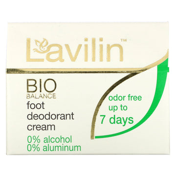 Lavilin, Bio Balance, Foot Deodorant Cream for Men and Women, 12.5 g