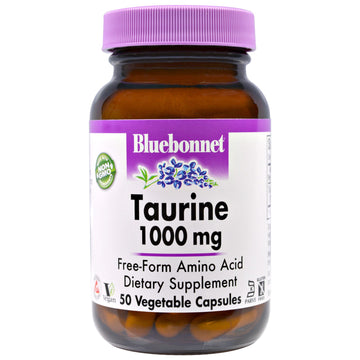 Bluebonnet Nutrition, Taurine, 1,000 mg, 50 Veggie Caps
