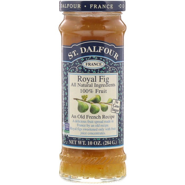 St. Dalfour, Royal Fig, Fruit Spread, 10 oz (284 g) - The Supplement Shop