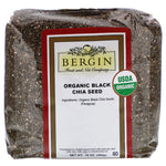 Bergin Fruit and Nut Company, Organic Black Chia Seed, 16 oz (454 g) - The Supplement Shop