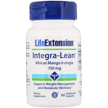 Life Extension, Integra-Lean, African Mango Irvingia, 150 mg, 60 Vegetarian Capsules