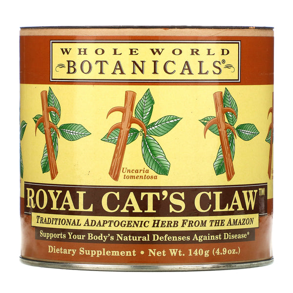 Whole World Botanicals, Royal Cat's Claw, 4.9 oz (140 g) - The Supplement Shop