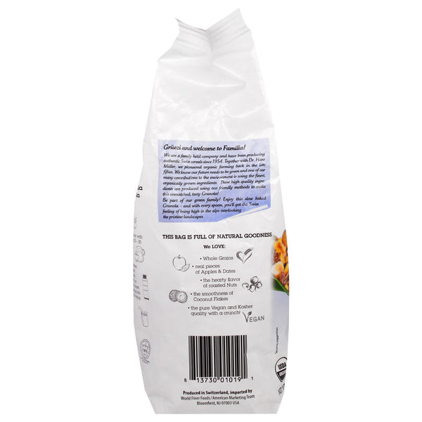 Familia, Bio Organic, Swiss Granola Fruit & Nuts, 13 oz (369 g) - The Supplement Shop