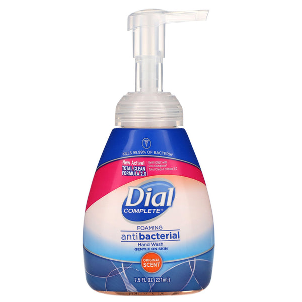 Dial, Complete, Foaming Anti-Bacterial Hand Wash, Original Scent, 7.5 fl oz (221 ml) - The Supplement Shop