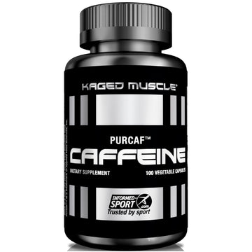 Kaged Muscle, PurCaf, Caffeine, 100 Veggie Caps