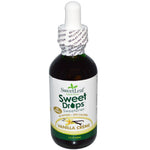 Wisdom Natural, SweetLeaf Liquid Stevia, SweetDrops Sweetener, Vanilla Creme, 2 fl oz (60 ml) - The Supplement Shop