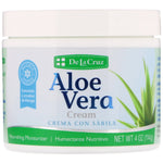 De La Cruz, Aloe Vera Cream, 4 oz (114 g) - The Supplement Shop