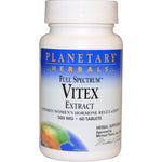 Planetary Herbals, Full Spectrum, Vitex Extract, 500 mg, 60 Tablets - The Supplement Shop