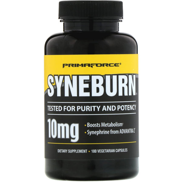 Primaforce, Syneburn, 10 mg, 180 Vegetarian Capsules - The Supplement Shop