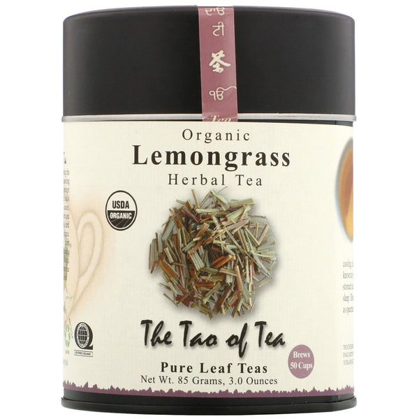 The Tao of Tea, Organic Herbal Tea, Lemongrass, 3.0 oz (85 g) - The Supplement Shop