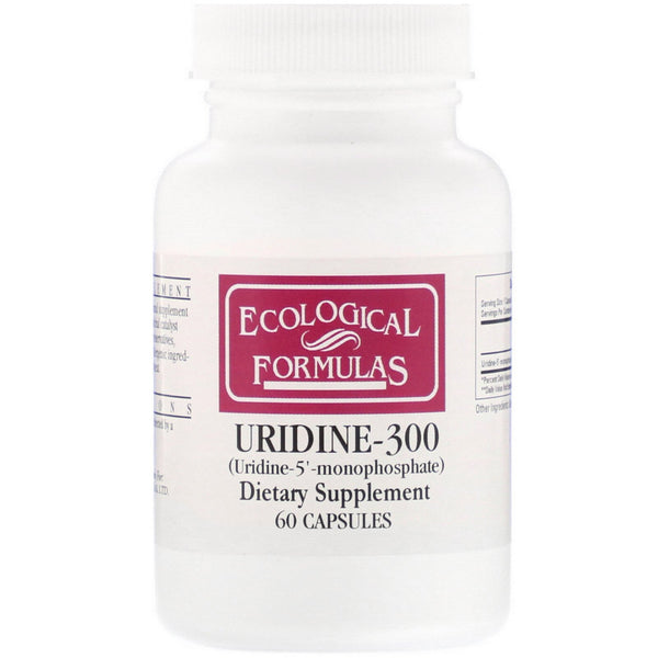 Ecological Formulas, Uridine-300, 60 Capsules - The Supplement Shop