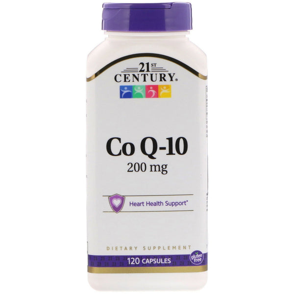 21st Century, CoQ10, 200 mg, 120 Capsules - The Supplement Shop