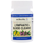 Eclectic Institute, Raw Fresh Freeze-Dried Concentrate, Lymphatic & Blood Cleanse, 285 mg, 45 Caps - The Supplement Shop