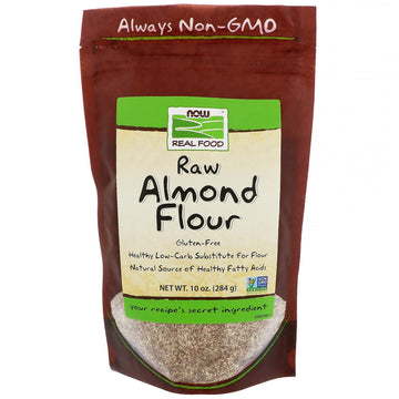 Now Foods, Real Food, Raw Almond Flour, 10 oz (284 g)